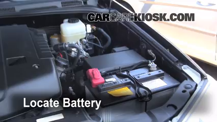 2008 Toyota 4Runner SR5 4.0L V6 Battery Replace
